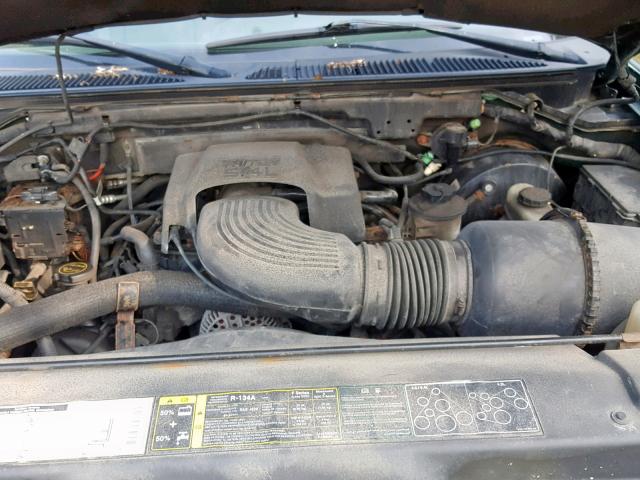 2FTPX18L02CA74318 - 2002 FORD F150 GREEN photo 7