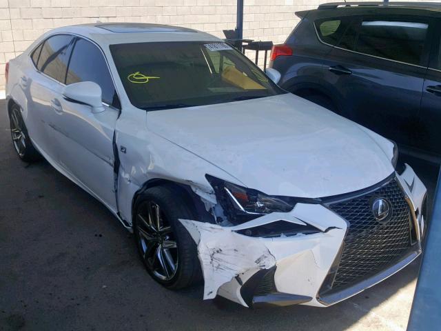 JTHBA1D24J5062642 - 2018 LEXUS IS 300 WHITE photo 1