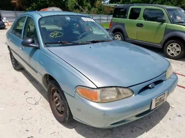 1FAFP10P2XW103491 - 1999 FORD ESCORT LX BLUE photo 1