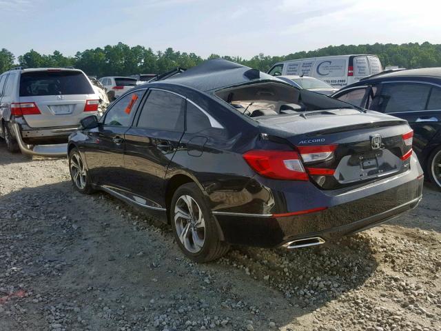 1HGCV2F63JA036025 - 2018 HONDA ACCORD EXL BLACK photo 3