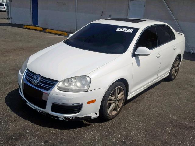 3VWDT71K86M801232 - 2006 VOLKSWAGEN JETTA TDI WHITE photo 2