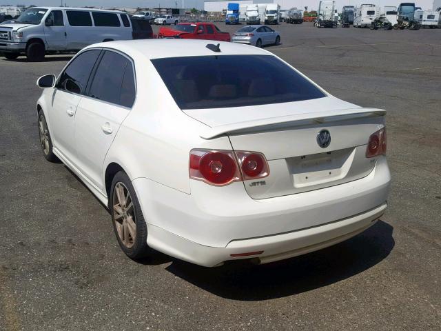 3VWDT71K86M801232 - 2006 VOLKSWAGEN JETTA TDI WHITE photo 3