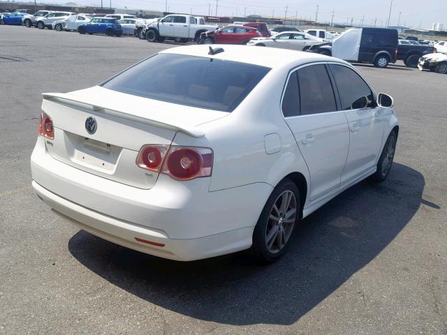 3VWDT71K86M801232 - 2006 VOLKSWAGEN JETTA TDI WHITE photo 4