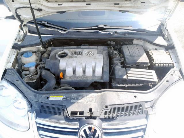 3VWDT71K86M801232 - 2006 VOLKSWAGEN JETTA TDI WHITE photo 7