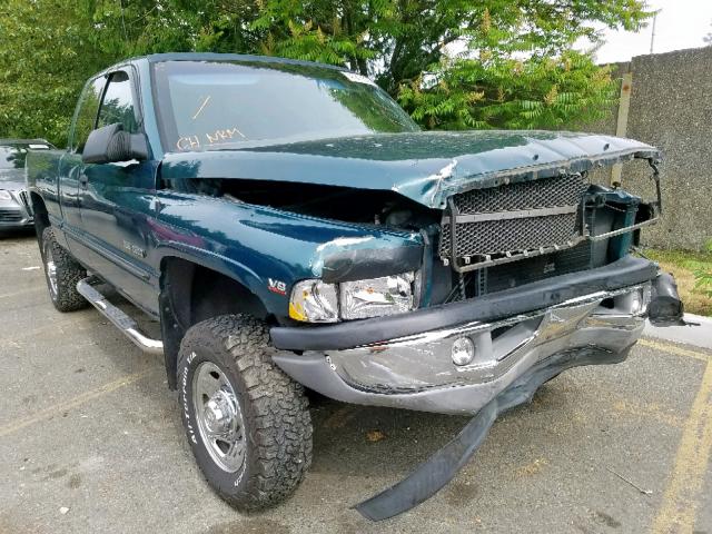 1B7KF23Z6XJ598533 - 1999 DODGE RAM 2500 TURQUOISE photo 1