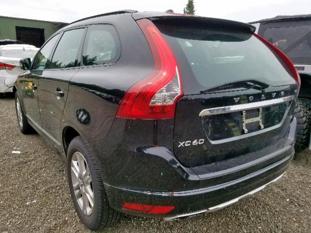 YV426MDA5F2594385 - 2015 VOLVO XC60 T5 BLACK photo 3