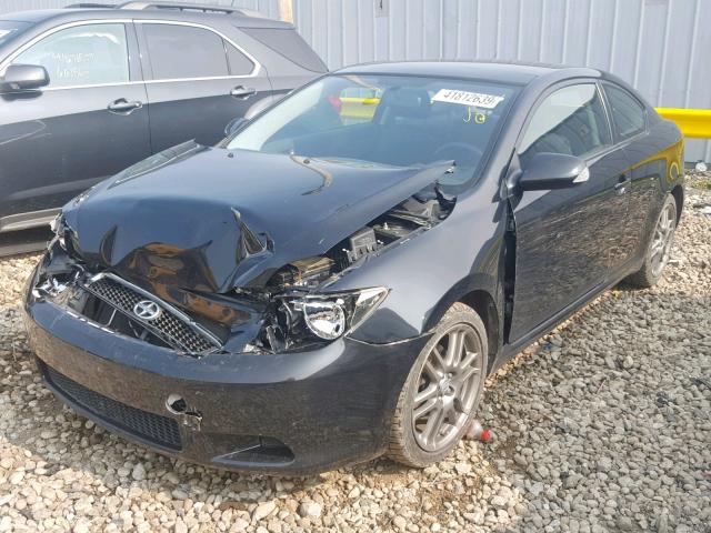 JTKDE167970166033 - 2007 TOYOTA SCION TC შავი ფოტო 2