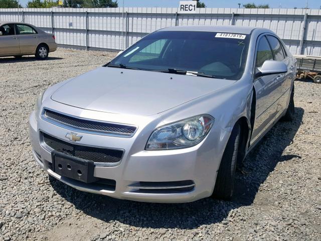 1G1ZC5E07A4125116 - 2010 CHEVROLET MALIBU 1LT 银色 照片 2