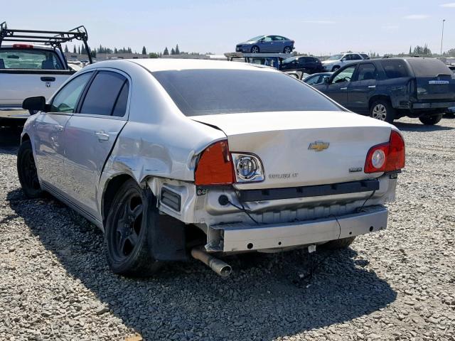 1G1ZC5E07A4125116 - 2010 CHEVROLET MALIBU 1LT 银色 照片 3