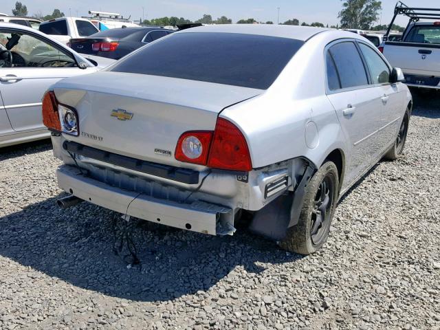 1G1ZC5E07A4125116 - 2010 CHEVROLET MALIBU 1LT 银色 照片 4