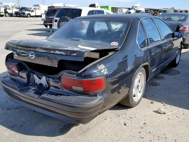 1G1BL52P3TR158753 - 1996 CHEVROLET IMPALA  SS BLACK photo 4