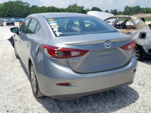 3MZBM1V79EM100740 - 2014 MAZDA 3 TOURING SILVER photo 3