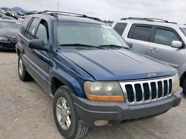 1J4G248S8YC418879 - 2000 JEEP GRAND CHER BLUE photo 1