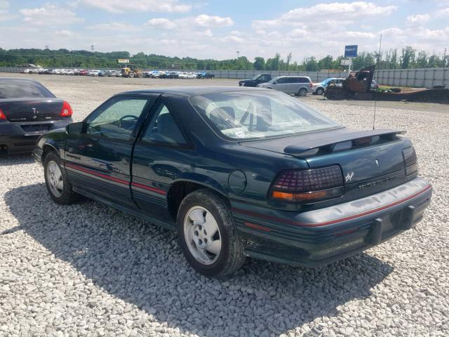 1G2WJ12M6SF270870 - 1995 PONTIAC GRAND PRIX GREEN photo 3