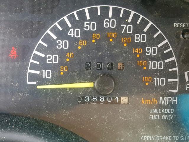 1G2WJ12M6SF270870 - 1995 PONTIAC GRAND PRIX GREEN photo 8