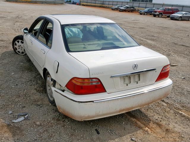 JH4KA9656YC014328 - 2000 ACURA 3.5RL WHITE photo 3