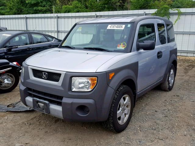 5J6YH28554L036482 - 2004 HONDA ELEMENT EX GRAY photo 2