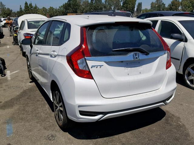 3HGGK5H86KM715978 - 2019 HONDA FIT EX WHITE photo 3