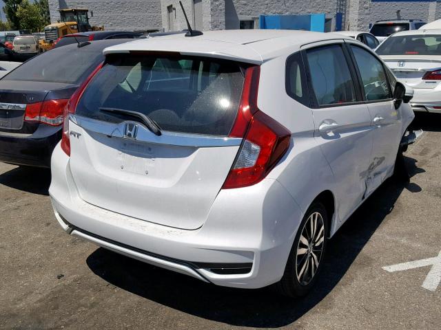 3HGGK5H86KM715978 - 2019 HONDA FIT EX WHITE photo 4