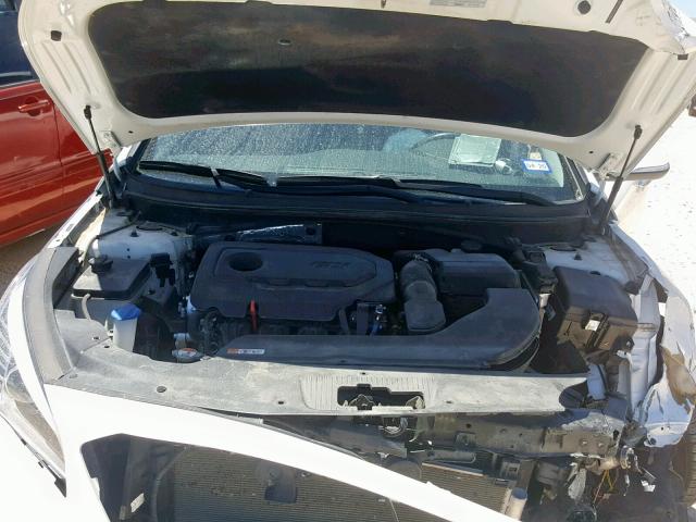 5NPE34AF8HH569684 - 2017 HYUNDAI SONATA SPO WHITE photo 7