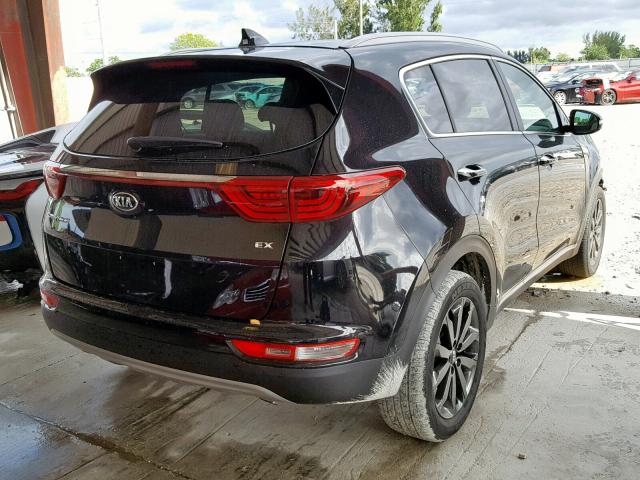 KNDPN3AC1K7539523 - 2019 KIA SPORTAGE E BLACK photo 4