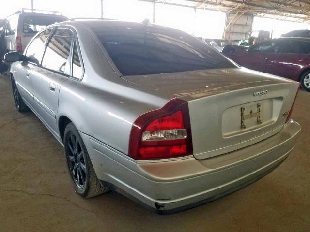 YV1TS91Z631314222 - 2003 VOLVO S80 T6 TUR SILVER photo 3