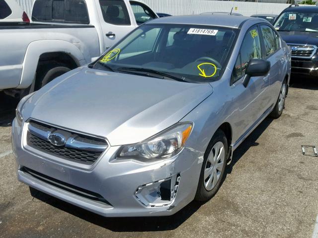 JF1GJAA6XCH014021 - 2012 SUBARU IMPREZA SILVER photo 2