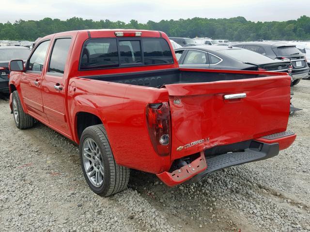 1GCDSCFE8C8143428 - 2012 CHEVROLET COLORADO L RED photo 3