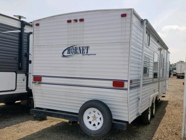 4YDT27B2737306636 - 2003 KEYSTONE HORNET WHITE photo 4