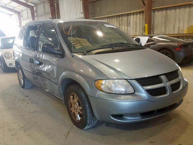 1D4GP25R23B284112 - 2003 DODGE CARAVAN SE BLUE photo 1