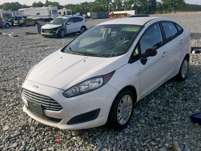 3FADP4AJ9FM122721 - 2015 FORD FIESTA S WHITE photo 2