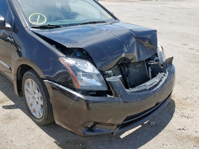 3N1AB6AP8BL711855 - 2011 NISSAN SENTRA 2.0 BLACK photo 9