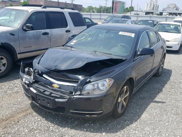1G1ZC5E13BF301898 - 2011 CHEVROLET MALIBU 1LT 黑色 照片 2