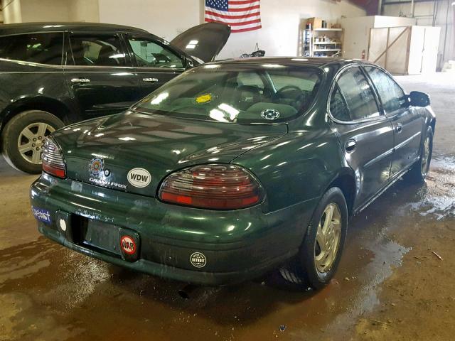 1G2WJ52K2WF318585 - 1998 PONTIAC GRAND PRIX GREEN photo 4