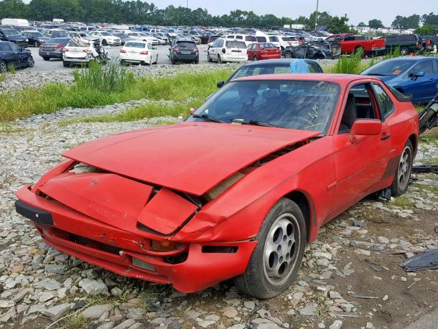 WP0AB0947JN471202 - 1988 PORSCHE 944 RED photo 2