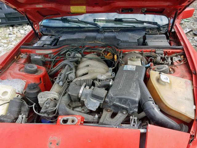 WP0AB0947JN471202 - 1988 PORSCHE 944 RED photo 7