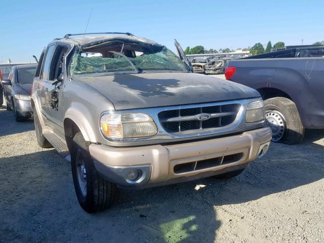 1FMDU74E6YZB14026 - 2000 FORD EXPLORER E GOLD photo 1