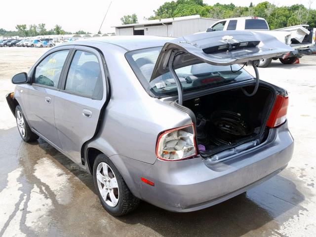 KL1TD56606B635461 - 2006 CHEVROLET AVEO BASE Boz foto 3