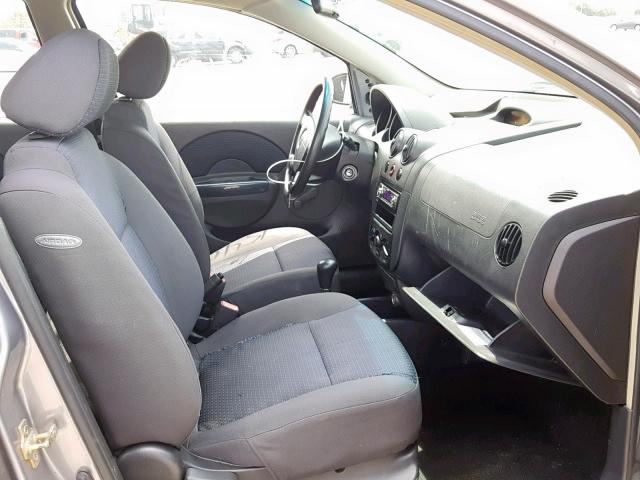 KL1TD56606B635461 - 2006 CHEVROLET AVEO BASE Boz foto 5