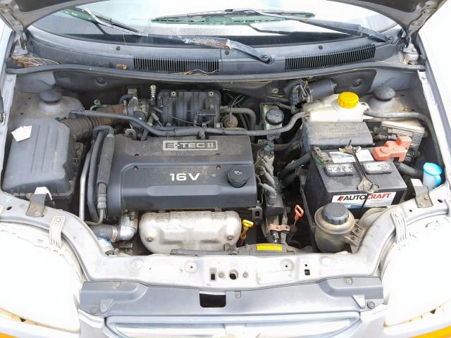 KL1TD56606B635461 - 2006 CHEVROLET AVEO BASE Boz foto 7