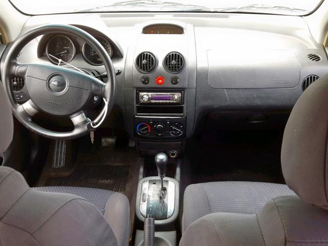 KL1TD56606B635461 - 2006 CHEVROLET AVEO BASE Boz foto 9