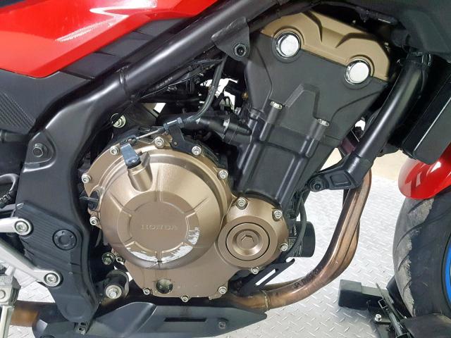 MLHPC4569H5400340 - 2017 HONDA CB500 F RED photo 11