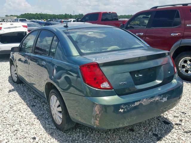 1G8AJ55F36Z141879 - 2006 SATURN ION LEVEL GREEN photo 3