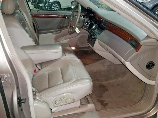 1G6KD54Y53U283568 - 2003 CADILLAC DEVILLE BEIGE photo 5