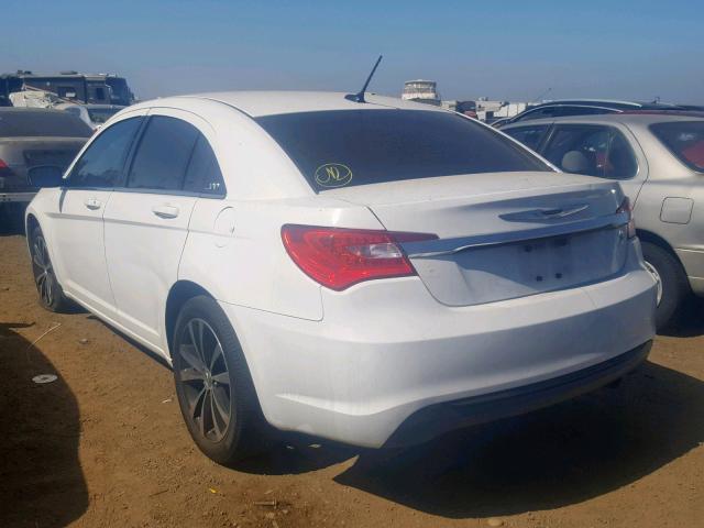 1C3CCBBB8DN595384 - 2013 CHRYSLER 200 TOURIN WHITE photo 3