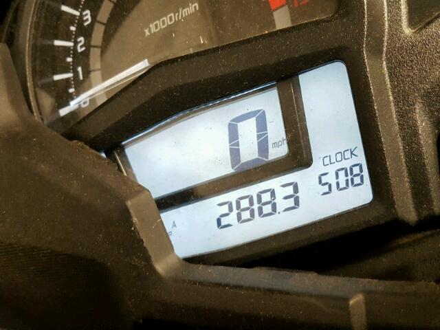 JKAEXEE15FDA19982 - 2015 KAWASAKI EX650 E BLACK photo 8