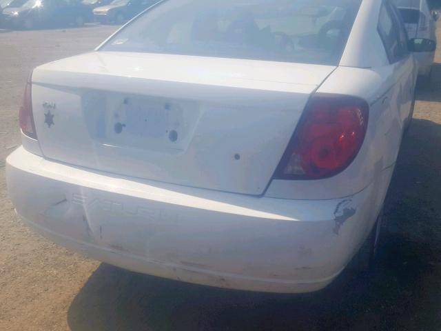 1G8AN18F96Z134458 - 2006 SATURN ION LEVEL WHITE photo 10