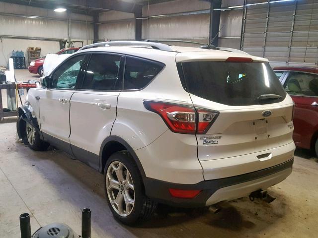 1FMCU9J95HUA98414 - 2017 FORD ESCAPE TIT WHITE photo 3