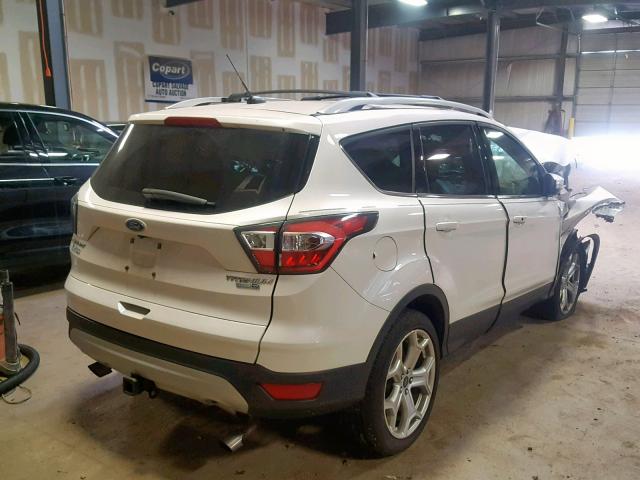 1FMCU9J95HUA98414 - 2017 FORD ESCAPE TIT WHITE photo 4