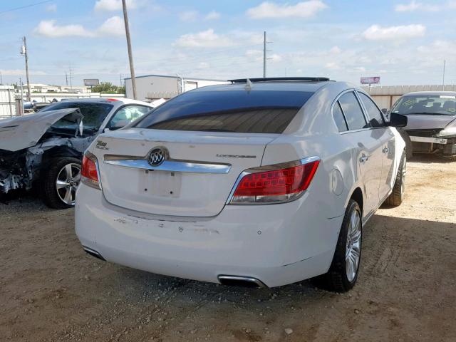 1G4GF5G33CF337768 - 2012 BUICK LACROSSE P WHITE photo 4